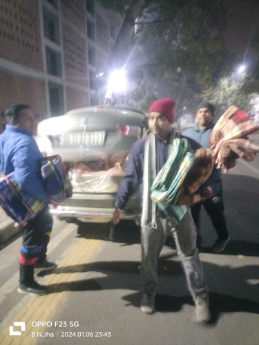 Blanket donation on New Year-25