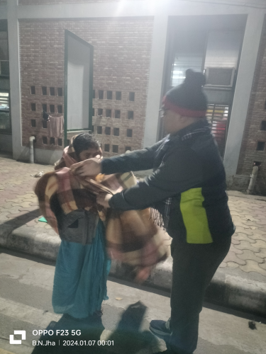 Blanket donation on New Year-25
