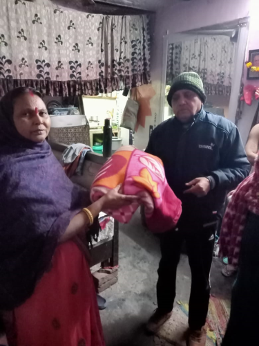 Blanket donation on New Year-25