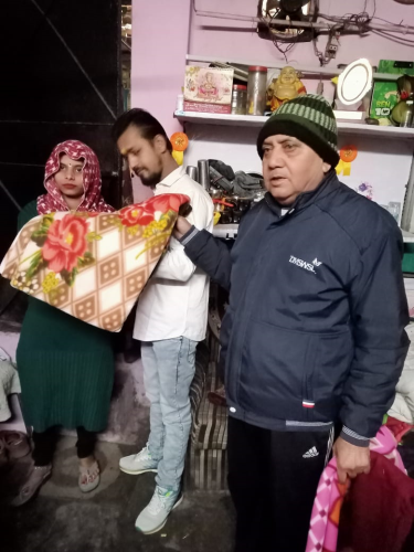 Blanket donation on New Year-25