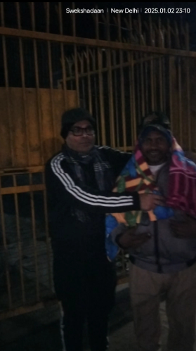 Blanket donation on New Year-25