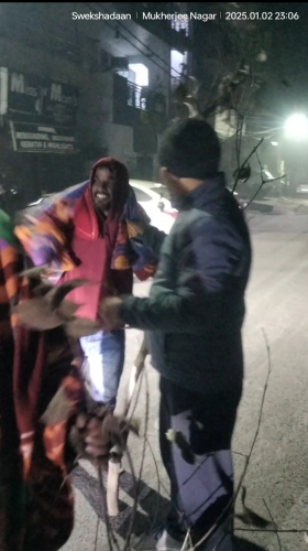 Blanket donation on New Year-25