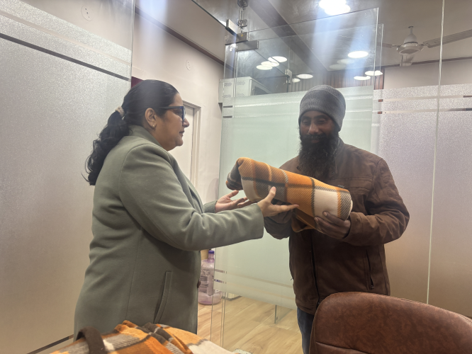 Banker Distribution in RML Hospital