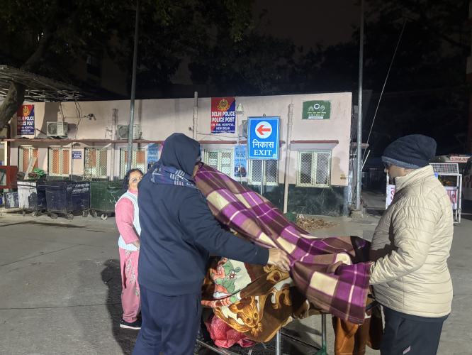 Banker Distribution in RML Hospital